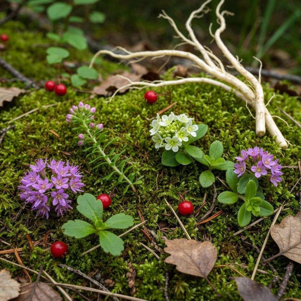 Swiss Alpine herbs and botanicals
